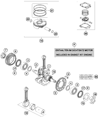 Crankshaft, Piston
