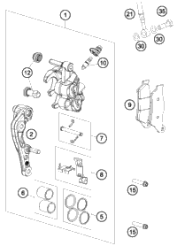 Break Caliper Front