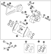 Brake Caliper Rear