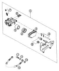 Brake Caliper Rear