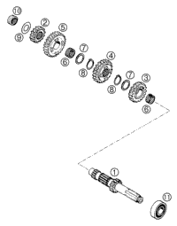 Transmission I - Main Shaft