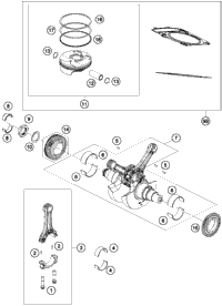 Crankshaft, Piston