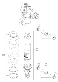 Shock Absorber Disassembled