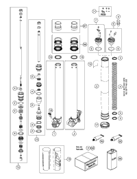 Front Fork Disassembled