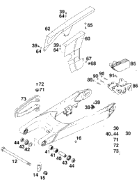 Swing Arm, Chain Guard