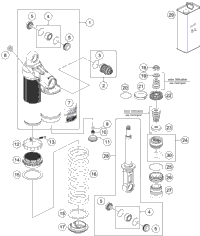 Shock Absorber Disassembled