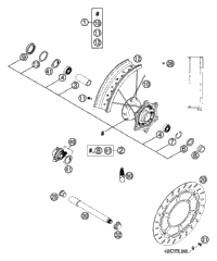 Front Wheel Lc4 Supermoto