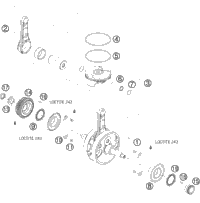 Crankshaft, Piston