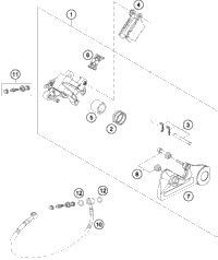 Brake Caliper Rear
