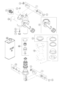 Shock Absorber Disassembled