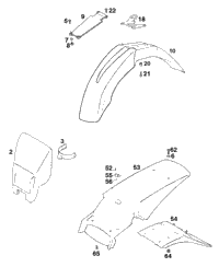 Mask, Fenders