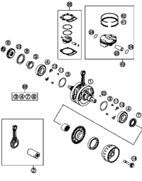 Crankshaft, Piston