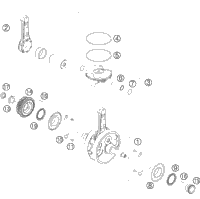 Crankshaft, Piston