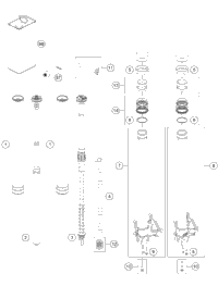 Front Fork Disassembled