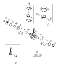 Crankshaft, Piston