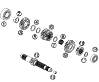 Transmission I - Main Shaft