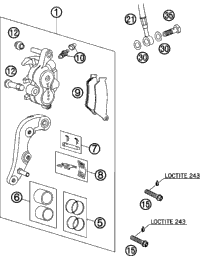 Brake Caliper Front
