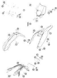 Mask, Fenders