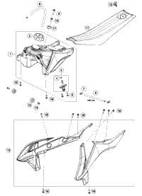 Tank, Seat, Covers