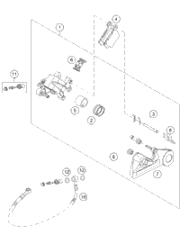 Rear Brake Caliper