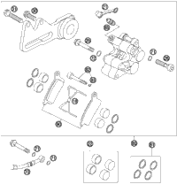 Brake Caliper Rear
