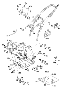 Frame, Sub Frame