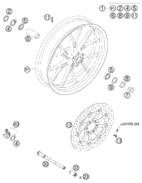 Front Wheel Brembo