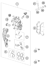 Front Brake Caliper