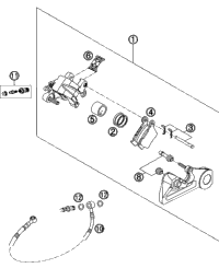 Brake Caliper Rear