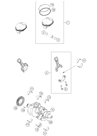 Crankshaft, Piston
