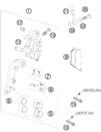 Brake Caliper Front