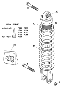 Shock Absorber Wp Pds