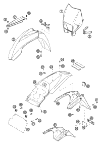 Mask, Fenders