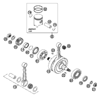 Crankshaft, Piston