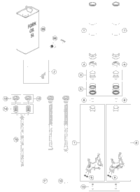 Front Fork Disassembled