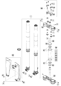 Front Fork, Triple Clamp