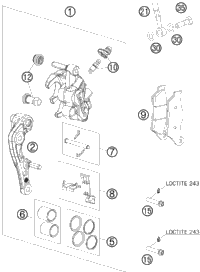Brake Caliper Front