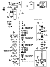 Shock Absorber Disassembled