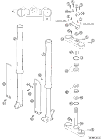 Front Fork Marzocchi Usd 35