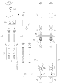 Front Fork Disassembled
