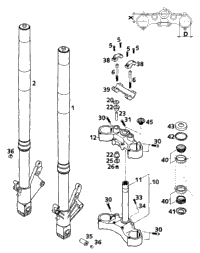 Front Fork White Power