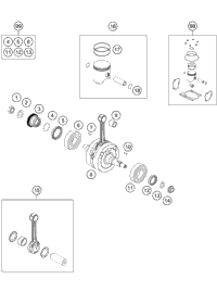 Crankshaft, Piston