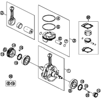 Crankshaft, Piston