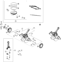 Crankshaft, Piston