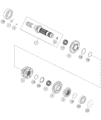 Transmission I - Main Shaft