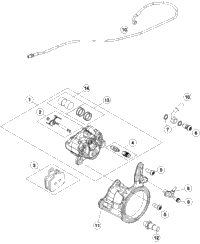 Brake Caliper Rear