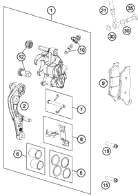 Front Brake Caliper