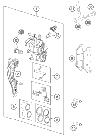 Front Brake Caliper