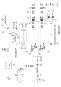 Front Fork Disassembled