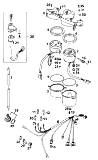 Speedo-, Tachometer